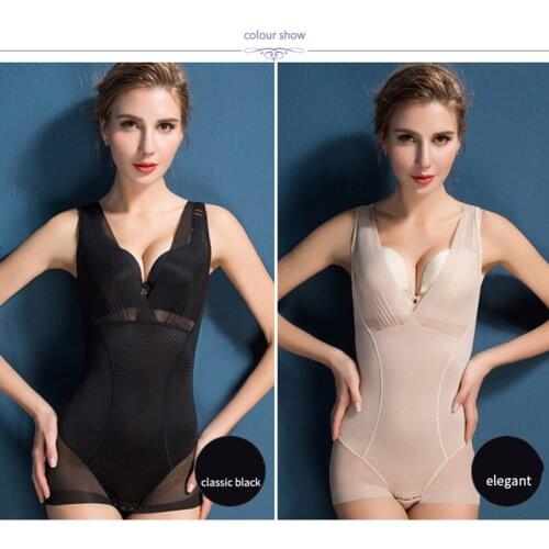 Women Shapewear Tummy Suit Control Underbust Women Body Shaper Slimming Underwear Vest Bodysuits Jumpsuit