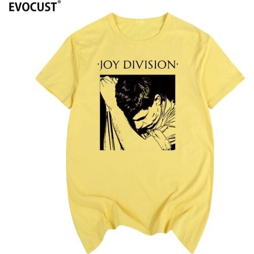 Joy Division Ian Curtis punk rock T-shirt Cotton Men T shirt New TEE TSHIRT Womens unisex Fashion