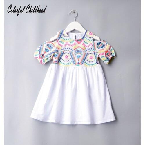 Pretty Girls flower Dresses New Summer spring Princess Dress toddler Kids Clothes for Baby Girls blouse 2-7Yrs