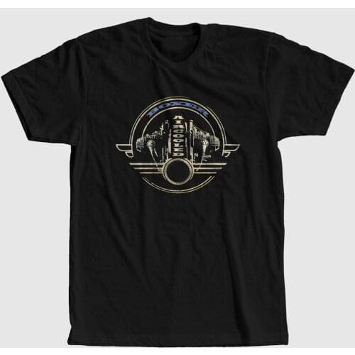 Boxer Engine Rules Aircooled Motorcycle = R Series Custom T-Shirt Summer 2019 Cotton Printed Pure Cotton MenS Tee Shirts