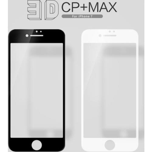 NILLKIN Amazing 3D screen protector for apple iphone 7 8 phone Anti-Explosion Tempered Glass Screen Protector For iphone 7 glass