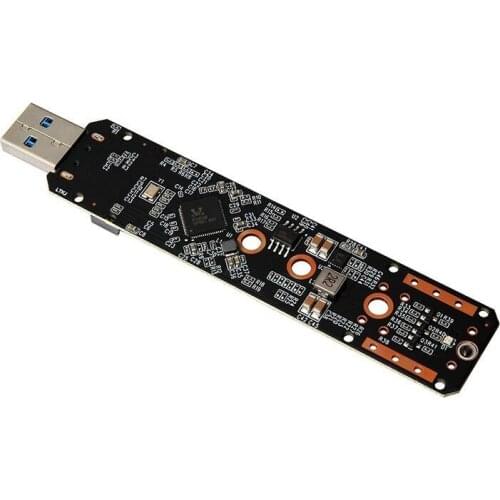M.2 To USB 3.1 SSD Adapter M.2 NVME PCIe SATA Dual Protocol SSD Board for 2230 2242 2260 2280 NVME SATA M.2 SSD Adapter Card