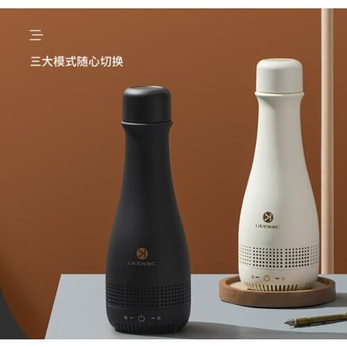 Low power consumption intelligent touch function portable hot and cold cup J03