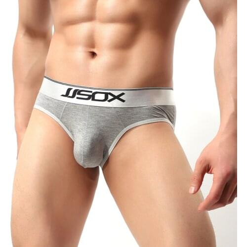 Sexy Modal Underwear Jockstrap Men Thong G-string Sexy Bugle Pouch Gay Panties Lingerie Open Butt String Underpants Bikini Tanga