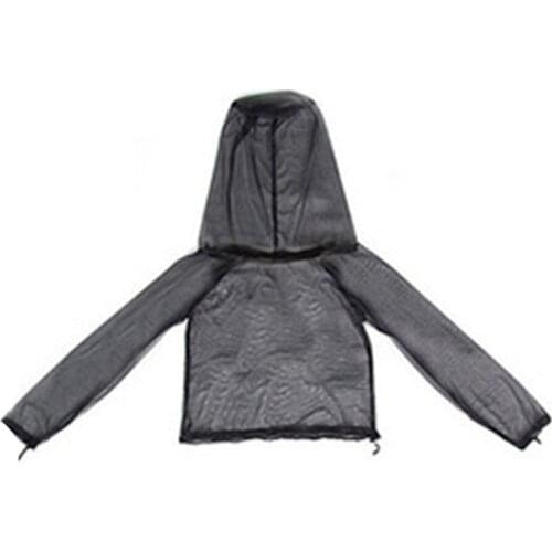 Outdoor Leisure Fishing Anti Mosquito Suit Mesh Bug Wear Camping Mosquito-Proof Jacket Breathable Mesh Sun Protection Clothing