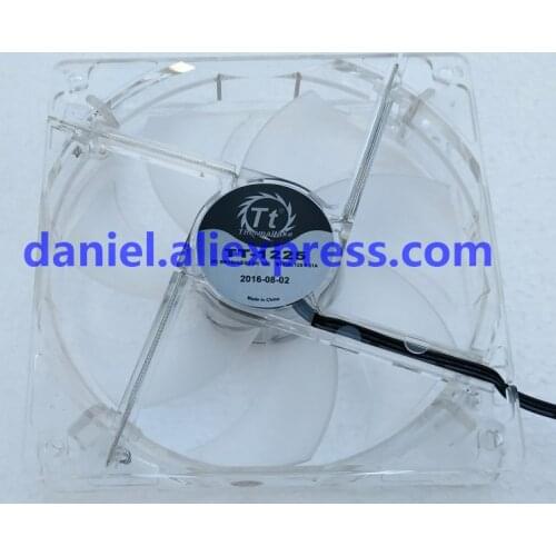 TT 12025 12CM chassis fan 1100 rpm 3-wire mute TT-1225 B1225L12S red light
