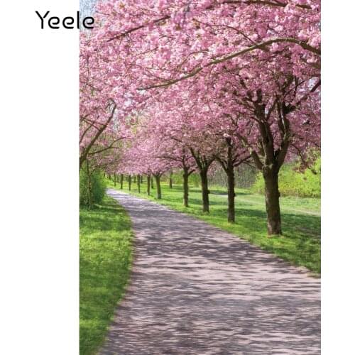 Yeele Wedding Backdrop Spring Flower Park Garden Nature Baby Portrait Photography Background Vinyl Photophones For Photos