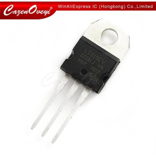 10pcs/lot L7810CV TO220 L7810 TO-220 7810 LM7810 MC7810 7810CV new voltage regulator IC In Stock