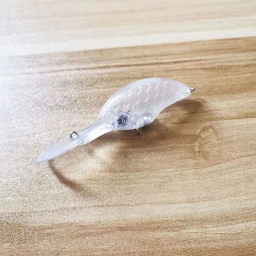 9cm/10g Blank Unpainted Bait DIY Minnow Crankbait Wobbler Unpainted Lure Freshwater Fishing Blank Hard Lures Isca Pesca