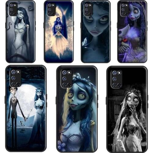 Corpse Bride Emily Cover For OPPO A5 A9 A53 A31 2020 A1K A3S A5S A15 A52 A72 A83 A91 A93 Find X3 Pro F5 Case
