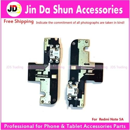 For Xiaomi Redmi Note 5A NOTE5A Micro USB Charge Charging Connector Plug Dock Sock Port Microphone Board Flex Cable Flat