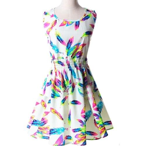 INDJXND Office Summer Dresses