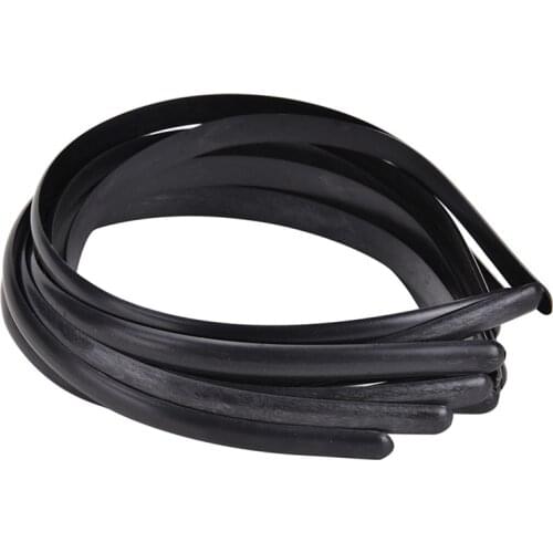 Wholesales 10pcs/lot Plain Lady Plastic Hair Band Headbands NO Teeth Headwear Girl Hair DIY Tool Accessories White Black