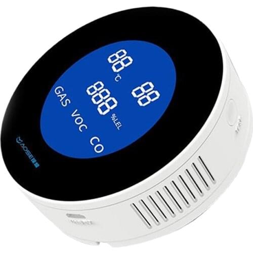 Natural Gas/liquefied Gas/biogas/city Pipeline Gas/methane Smart Home Voice Smart Alarm High Sensitivity Long Life Gas Sensor