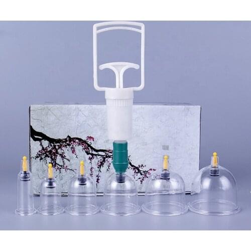 Manufacturers Direct 6 Vacuum Cupping Cups Home Health Care Medical Equipment Massage Cupping