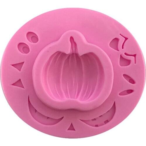 Sugar DIY Baking Tools Pumpkin Chocolate Clay Silicone Mold G032