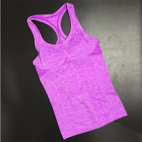 Women Brand Shirts Running Breathable Gym Fitness Sleeveless Vest Ladies Sports Tank Tops bra Women Quick Dry Regata Feminina