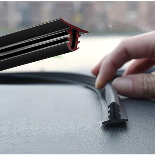 Car Soundproof Rubber Seal Dashboard Sealing Strip Styling Sticker For Lada Granta Xray For Ford Focus Cruze For Kia Rio Solaris