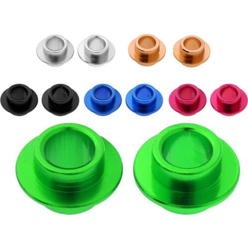 2pcs Replacement Skateboard Bearing Spacers Aluminum Longboard Skate Parts