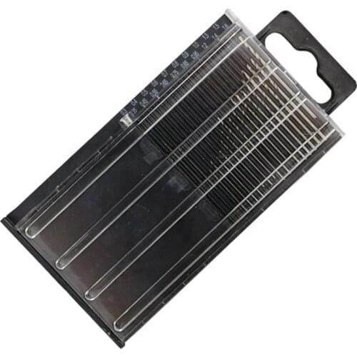 20 PCS Tiny HSS Twist Drill Bits Set Tool For Wood Plastic Circuit Board Home Tool Accessories