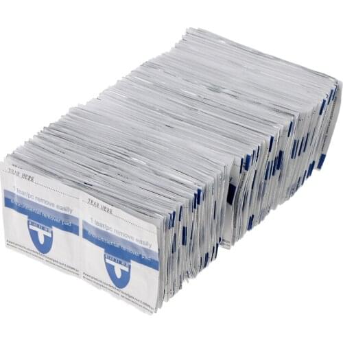 200x Foil Gel Polish Remover Nail Wraps with Cotton Pad ,Soak OFF Acetone For Salon Home Use