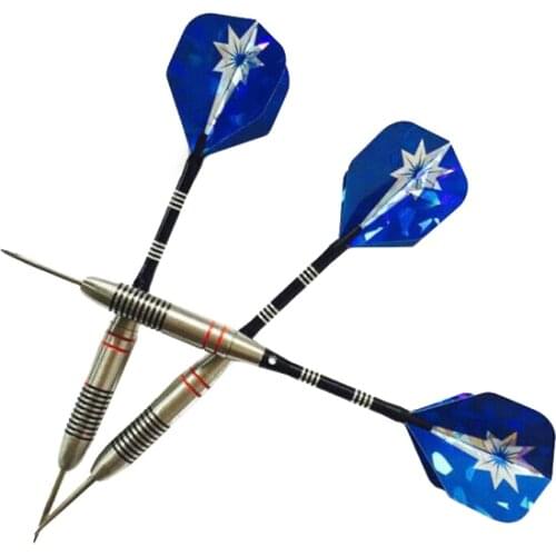 High Quality 3 Pcs/Sets 24g Steel Tip Dart Professional with Aluminium Shafts Flights Indoor Sports Christmas Gift Dart Board