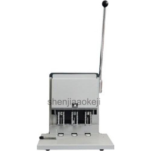 50mm three-hole drilling machine financial voucher binding machine electric ticket punching machine drill size 3-8mm (optional)