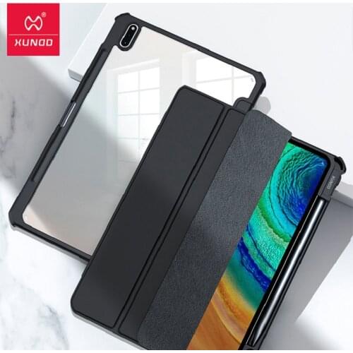 Xundd Tablet Case For Huawei Matepad Pro Case Airbag Shockproof Smart Cover Shell Cases ForMate Pad 10.8 11 12.6 Leather Cover