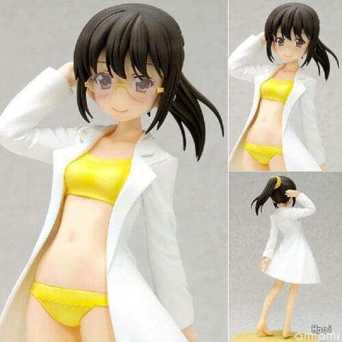 15CM Japanese anime figure boku wa tomodachi ga sukunai Shiguma Rika action figure swimsuit ver action figure
