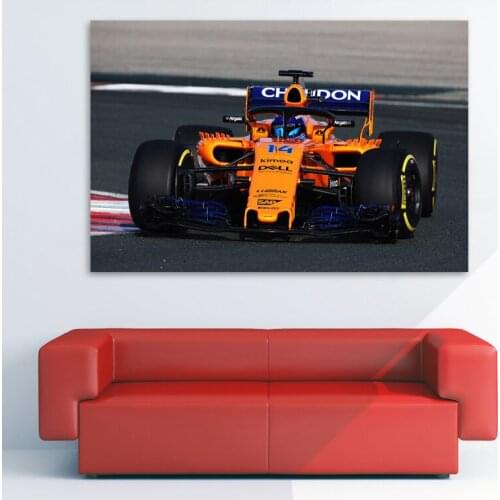 Race Sport Car McLaren MCL33 Formula F1 Posters Home Decor Wall Art Canvas Printed Painting Room Decoration
