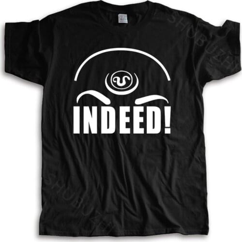 Men o-neck tshirt fashion brand t-shirt black new Men t shirt Stargate SG1 - Teal'c Indeed! Quote TV Series