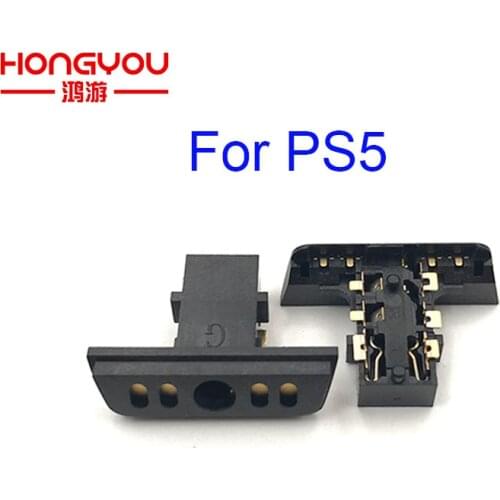 Headphone Headset Earphone Jack Port Socket Connector Repair Parts for Playstation5 PS5 Controller