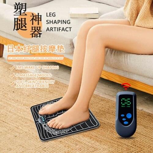 New Smart EMS Foot Massager USB Electric Acupoint Foot Massage Cushion Kneading Shiatsu Foot Massager Therapy Massager Electric