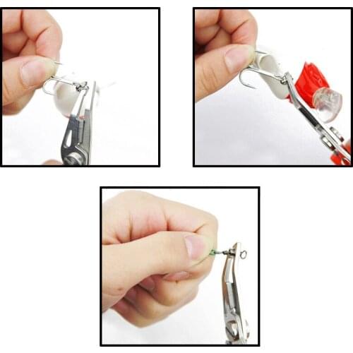 Fishing Plier Scissor For Fishing Line Lure Cutter Hook Remover Stainless Steel Pliers Fishing Scissor Fish Hook Accessoris