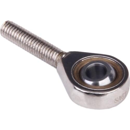 2pcs 6mm SA6T/K Threaded Rod End Spherical Plain Bearing