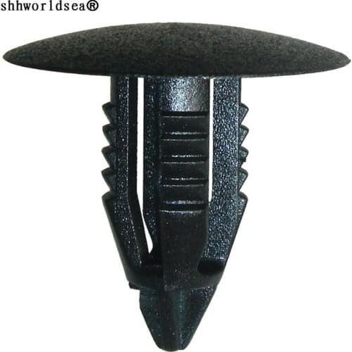Shhworldsea 100pcs car plastic Fastener Retainer