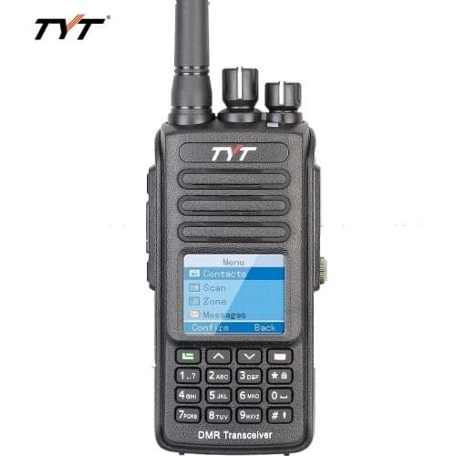 TYT MD398 Digital Walkie Talkie DMR 10W Transmit Power UHF 400-470MHz Waterproof IP67 Dustproof ham Two Way Radio Interphone
