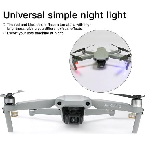Universal Night Navigation Light Mini Flight LED Searchlight Suitable for Mavic Mini/Mini 2/Air/Air 2S/Pro Night Light Accessory