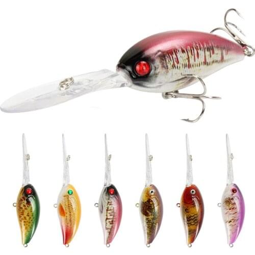 1pcs 18.2g 110cm Mini Wobblers/Crankbait Fishing Lure Artificial Bait Hard Floating Wobbler for Fish Bass Fishing Tackle