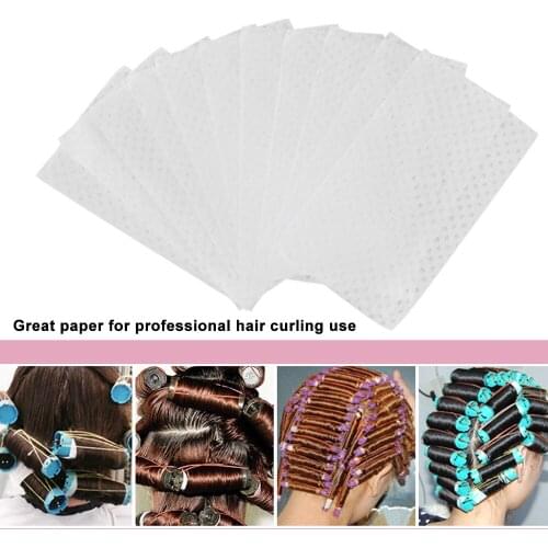 1000Pcs/Pack Professional Salon Perm Paper Disposable Hot Cold Hair Curling Tissue Hairdressing Styling Tool