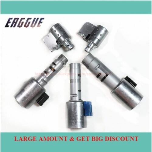 5PCS Original new KA313 K313 CVT Transmission Shift Control solenoids Valve kit For Toyota For Corolla For Helix Altis ZRE172