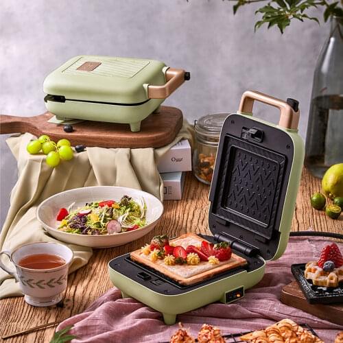 Sandwich Maker Breakfast Maker Multifunctional Heating Removable and Washable Toaster Waffle Maker