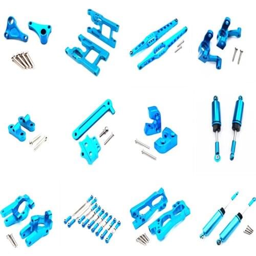 RC coche actualizar piezas de metal RC camión frente engranaje diferencial trasero Wltoys 12428 12423 steering Cup Kit