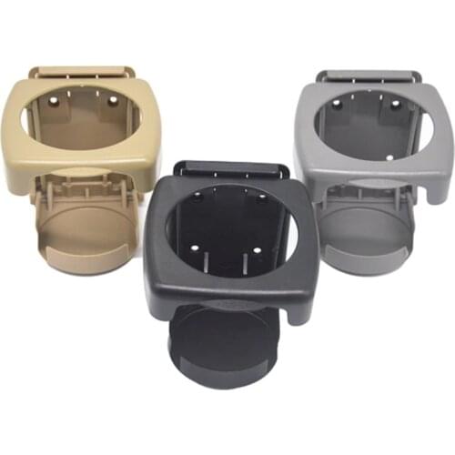 Car Cup Holder Foldable Drink Bottle Cup Holders Stand for Canister Bottle Black Grey brown Car Styling