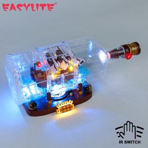 LED Light Kit For 21313 Ideas Series Ship In A Bottle Compatible With 92177