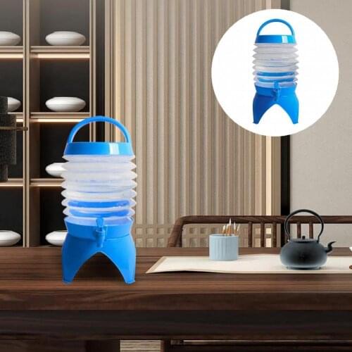 Lightweight Practical Outdoor Collapsible Water Bag Portable Water Bag Stable for Fishing