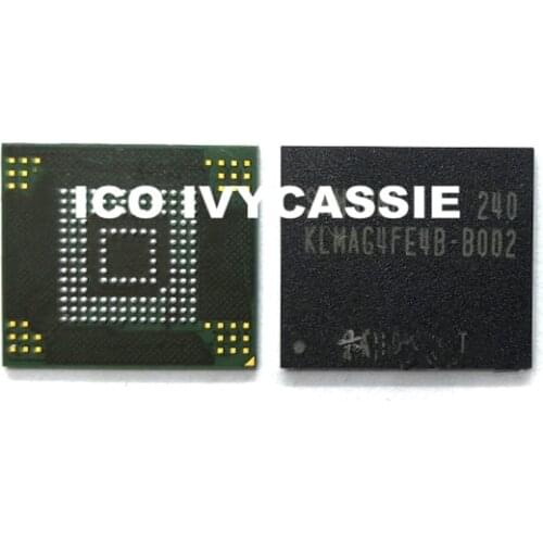 KLMAG4FE4B-B002 eMMC 16GB NAND Flash Memory IC Chip BGA153 Used 100% Tested Good