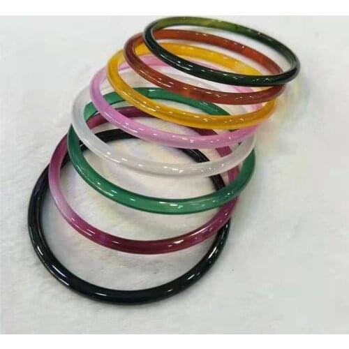 Natural Thin Bracelet handcarved agate bangle bracelets women bangle jade jewelry jadeite jade bangles bracelet for women