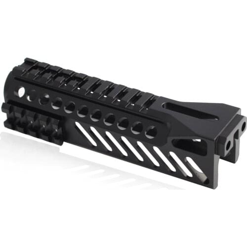 Tactical AK47 AKs 74U Gun Rail System Single Side Picatinny Rail Handguard Aluminum Hunting Airsoft Accessories