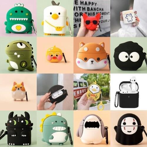 Protective Case Cover For Xiaomi Air 2s /Air 2 Mi True Wireless Earphone 2 Case cute silicon Case cartoon case cover